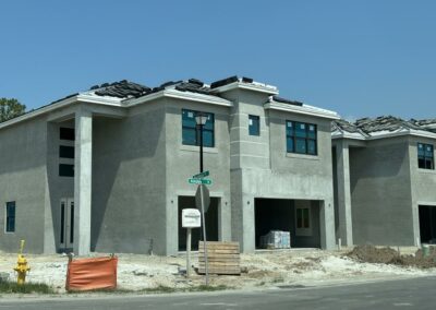RiverCreek - homes under construction